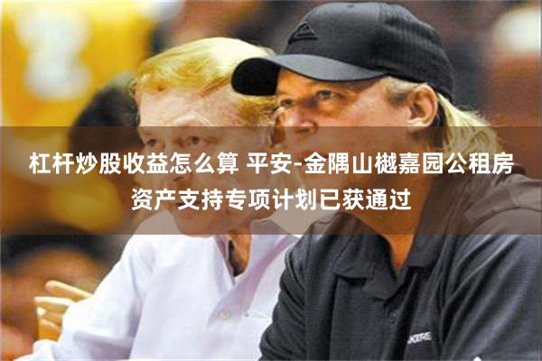 杠杆炒股收益怎么算 平安-金隅山樾嘉园公租房资产支持专项计划已获通过