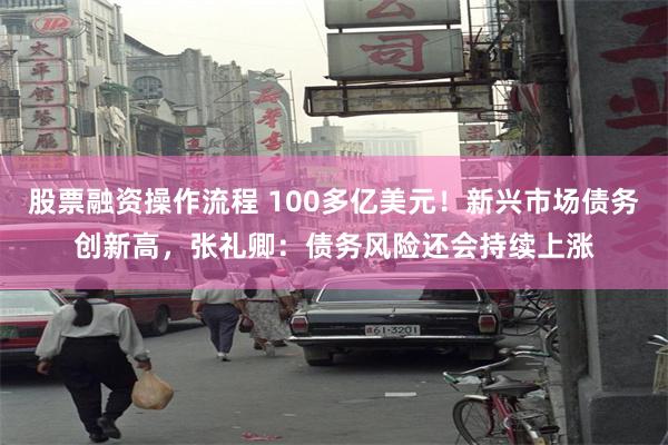 股票融资操作流程 100多亿美元！新兴市场债务创新高，张礼卿：债务风险还会持续上涨