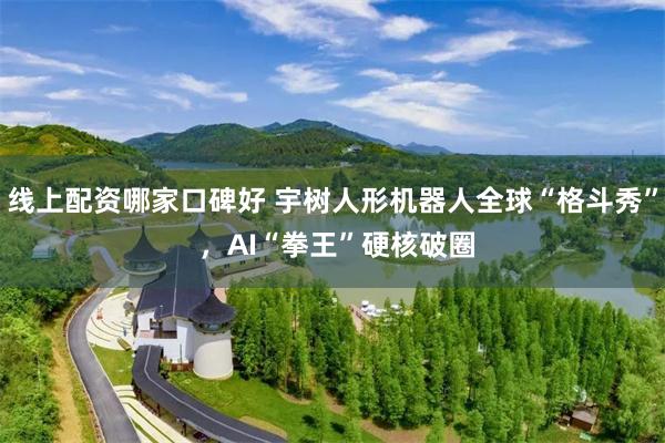 线上配资哪家口碑好 宇树人形机器人全球“格斗秀” ，AI“拳王”硬核破圈